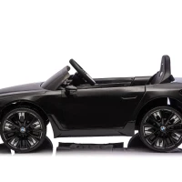 Aosom 12V Electric Car for Kids with 2.4G Remote Control, Suspension, Black(m-14)