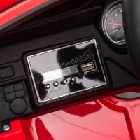 Aosom Electric Ride on Car 12V Kids Ride-on Toy, Red(m-14)