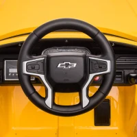 Aosom Electric Ride on Car 12V Kids Ride-on Toy, Yellow(m-14)