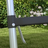 Soozier Trampoline Ladder Steel, 2/3 Steps Outdoor Trampoline Accessories, 43 Inch Length(m-9)