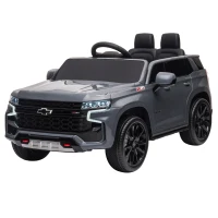 Aosom Electric Ride on Car 12V Kids Ride-on Toy, Gray(m-13)