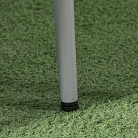 Outsunny 3-Piece Rattan Bistro Set, Garden Seating Group with 2 Armchairs and Coffee Table, Balcony Furniture Set, Grey(m-10)