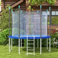 Soozier 12FT Trampoline Spring Cover, Trampoline Pad Replacement, Waterproof and Tear-Resistant, Blue(m-8)