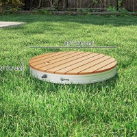 Outsunny Foot Control Outdoor Shower Kit Portable Camping Shower Adjustable Aluminum Weatherproof(m-3)