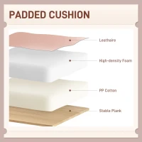 HOMCOM Armless Office Chair, Criss Cross Chair with Adjustable Height & Tilt Function for Home Office, Study, Pink(m-5)