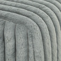 HOMCOM Sofa Bed, Sleeper Chair Bed with Pillow, Single, Grey(m-10)