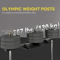 Soozier Leg Extension and Curl Machine, Adjustable Leg Extension Machine, 1" standard Plate Compatible, 660LBS Capacity(m-4)