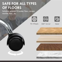 Vinsetto Massage Office Chair, Reclining Executive Office Chair with 6-Point Vibration, Footrest and High Back, Black(m-9)