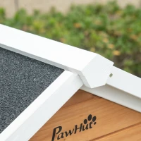 PawHut Chicken Run Waterproof Large Chicken Coop with Nesting Box for 2-4 Chickens, Orange and White(m-10)