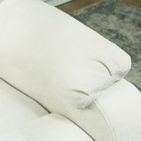 HOMCOM Massage Recliner Chair, Power Recliner with Quiet Brushless Motor, Remote, Pockets, 2 Memory Positions, Beige(m-10)