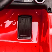 Aosom Mercedes SLC 300 Licensed Kids Electric Car with Remote Control, 12V Battery Powered Kids Ride on Car with Music, Lights, Suspension for 3-6 Years Old, Red(m-12)