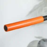 Soozier 39" Mini Exercise Trampoline w/ Adjustable T-Bar Indoor Fitness Rebounder Orange(m-10)