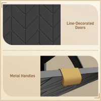 HOMCOM Shoe Cabinet with 3 Flip Drawers, Modern Narrow Shoe Storage Cabinet with Adjustable Shelves, Black(m-9)