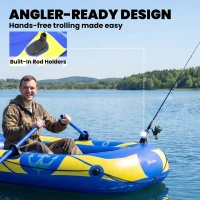 Outsunny 1-2 Person Inflatable Kayak(m-6)