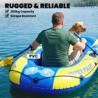 Outsunny 1-2 Person Inflatable Kayak(m-4)