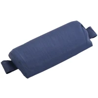 Outsunny Zero Gravity Chair Set of 2 Patio Chair with Side Table Cupholders and Pillows for Pool, Backyard, Lawn, Blue(m-12)