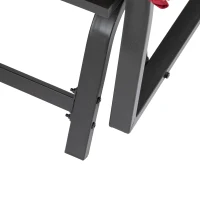 Outsunny 2-Person Outdoor Glider Chair, Patio Double Rocking Loveseat with Steel Frame and Cushions for Backyard, Garden and Porch, Red(m-13)