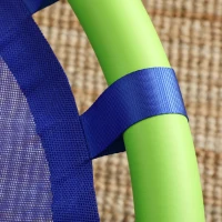 Outsunny 40 Inch Saucer Tree Swing Set for Kids with Adjustable Hanging Ropes, Steel Frame for Kids, 330lbs Capacity, Blue(m-10)