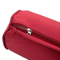 Outsunny 2-Person Outdoor Glider Chair, Patio Double Rocking Loveseat with Steel Frame and Cushions for Backyard, Garden and Porch, Red(m-11)