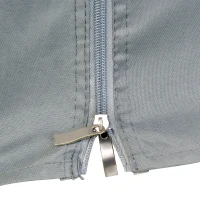 Outsunny 13'L x 10'W x 8.7'H Patio Gazebo Outdoor 2-Tiers Garden Canopy Yard Sunshade Shelter with Curtains, Grey(m-14)