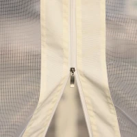 Outsunny 10'x10' Soft-top Steel Patio Gazebo Outdoor Sun Shelter with 2-Tier Polyester Roof, Curtain Sidewalls, White(m-15)