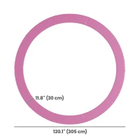 Soozier 10FT Trampoline Spring Cover, Trampoline Pad Replacement, Waterproof and Tear-Resistant, All-Weather Trampoline Accessories, Pink(m-3)