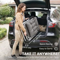 Outsunny Reclining Zero Gravity Chair with Adjustable Backrest, Folding Garden Sun Lounger, Outdoor Recliner with Removable Cushion and Headrest, Dark Grey(m-6)