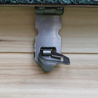 PawHut 77" Chicken Coop Hen House Rabbit Hutch Poultry Cage Pen Outdoor Backyard with Nesting Box Run Natural(m-10)