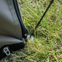 PawHut 79" Cat Cage, Large Outdoor Kitten House, Indoor Cage Pet Kennel Playpen with 3 Platforms Door 4 Sandbags - Grey(m-12)