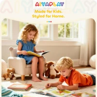 Qaba 3 Tier Kids Toy Organizer and Storage Bins with 6 Plastic Drawers, Pink(m-10)