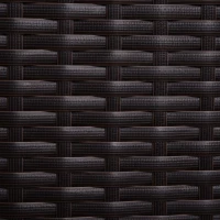 Outsunny Patio PE Rattan Storage Cabinet, Wicker Pool Cabinet Organizer, Outdoor Towel Rack for Pool with 3 Drawers, Brown(m-8)