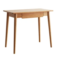 Sturdy Computer Desk with FAS-Grade Oak and Anti-Scratch Finish, Slim Work Desk for Home Study, 31.5″ L x 19.5″ W x 30″ H, Oak(m-2)