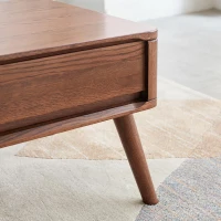 Solid Coffee Table with Hidden Storage & Soft-Close Lift, Versatile Center Table for Work or Dining, 39.5″ L x 23.5″ W x 17.5″ H, Walnut(m-6)