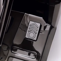 Qaba 6V Kids ATV, 4 Wheeler Electric Ride on Car with Music and LED Headlights, for Ages 37-72 Months Boys and Girls, Blue(m-9)