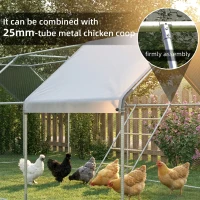 PawHut Chicken Roost for Coop, Jungle Gym Roosting Bar, 55" x 33.75"(m-4)
