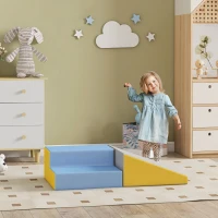 Soozier 2 Piece Climb and Crawl Activity Play Set, Contemporary(m-2)