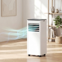 HOMCOM 10000 BTU Portable Air Conditioner, AC Unit with Dehumidifier, Fan, WiFi Voice Remote Control, for Room up to 441 Sq. ft