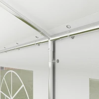 Outsunny 20' x 40' Party Tent, Outdoor Canopy Tent with 12 Removable Window Sidewalls for Parties, Wedding, Events, BBQ(m-11)