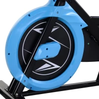 Soozier Stationary Exercise Bike, 13lbs Flywheel Belt Drive Training Bicycle, w/ Adjustable Resistance LCD Monitor(m-10)