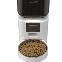 PawHut Automatic Cat Feeder with Camera, 2.4G WiFi, APP Control 8L Pet Feeder 1-10 Meals with 2-Way Audio, Dual Power Supply(m-11)