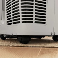HOMCOM 14000 BTU Portable Air Conditioner, AC Unit with Cool, Dehumidifier, Fan, 700 Sq. ft, 24H Timer On Off, Window Kit(m-13)