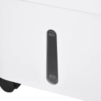 HOMCOM Cooling Fan for Bedroom with Ice Pack, Tower Fan with Remote Control, 3 Modes, 3 Speeds, 7.5H Timer, White(m-10)