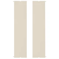 Outsunny 2 Pcs UV Protection Pergola Replacement Canopy, Pergola Shade Cover, Easy to Install, for 10' x 10' Pergola, Khaki(m-3)