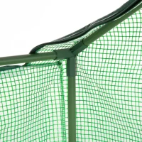 Outsunny Mini Greenhouse, Portable Garden Green House with Zipper Windows, PE Cover for Outdoor, Indoor, 71" x 36" x 28", Green(m-11)
