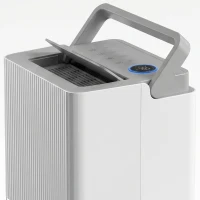 HOMCOM 100 Pint Smart Dehumidifier, 5,200 Sq. Ft., WiFi Large Dehumidifier with App, Alexa, Google Voice Control, Drain Hose(m-11)