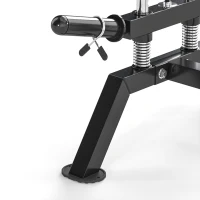 Soozier Wall Mount Cable Station, 16 Positions Adjustable Pulley Machine, Cable Crossover Machine with Lat Pulldown Bar(m-10)