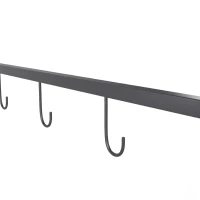 Outsunny 7' x 5' Garden Grill Canopy, BBQ Grill Gazebo Tent with Steel Frame and Hooks, Outdoor Sun Shade, Charcoal Grey(m-12)