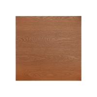 Solid Wood End Table with Sturdy Solid Wood Construction, Bedside Accent Table with Non-Slip Feet, 23.5'' L x 23.5'' W x 20.5'' H, Walnut(m-12)