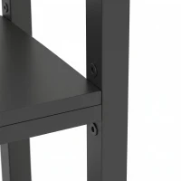 PawHut 40 Gallon Fish Tank Stand, Heavy Duty Aquarium Stand with Storage Shelf, Adjustable Feet, 36.6" L x 18.5" W x 29.9" H(m-12)