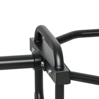 Soozier Trap Bar, Olympic Deadlifting Bar, 2" Hex Barbell Bar for Deadlifts and Shrugs, 660 lbs Capacity, Black(m-9)